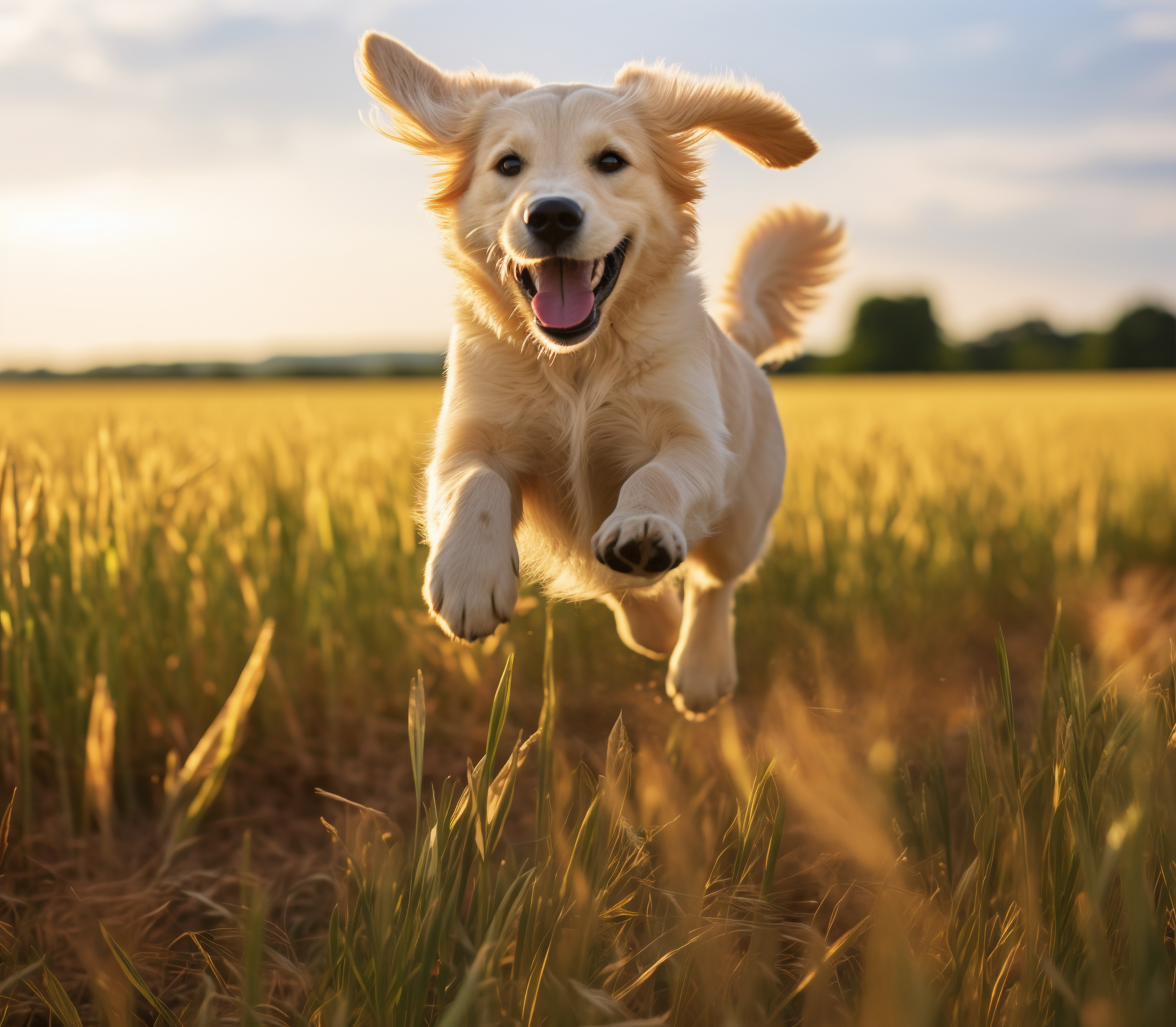 Hund in der Natur